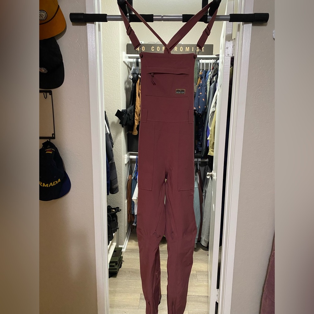 Burton Womens overall Bib Size Medium